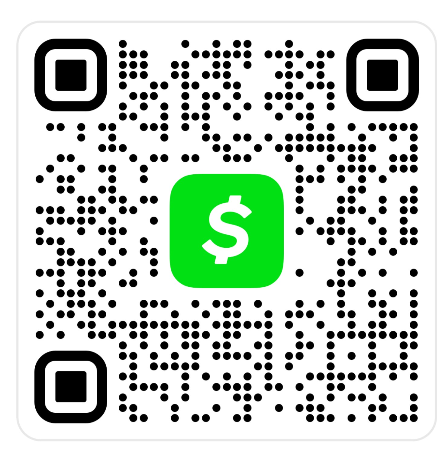 Dough Bombs Cash App QR code